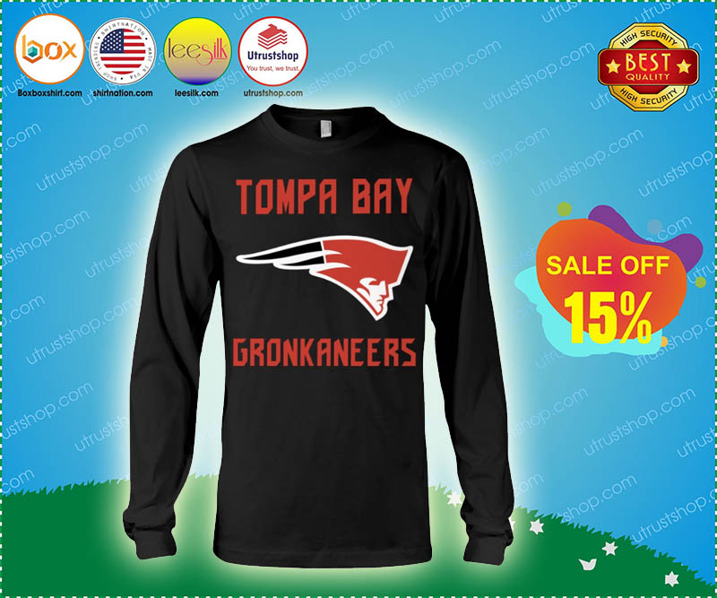 Tompa bay gronkaneers shirt 8