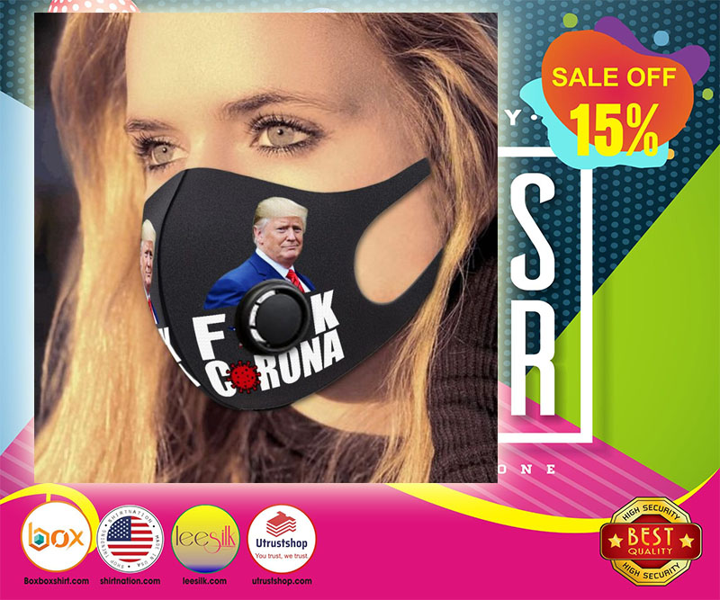Trump fuck corona face mask 5