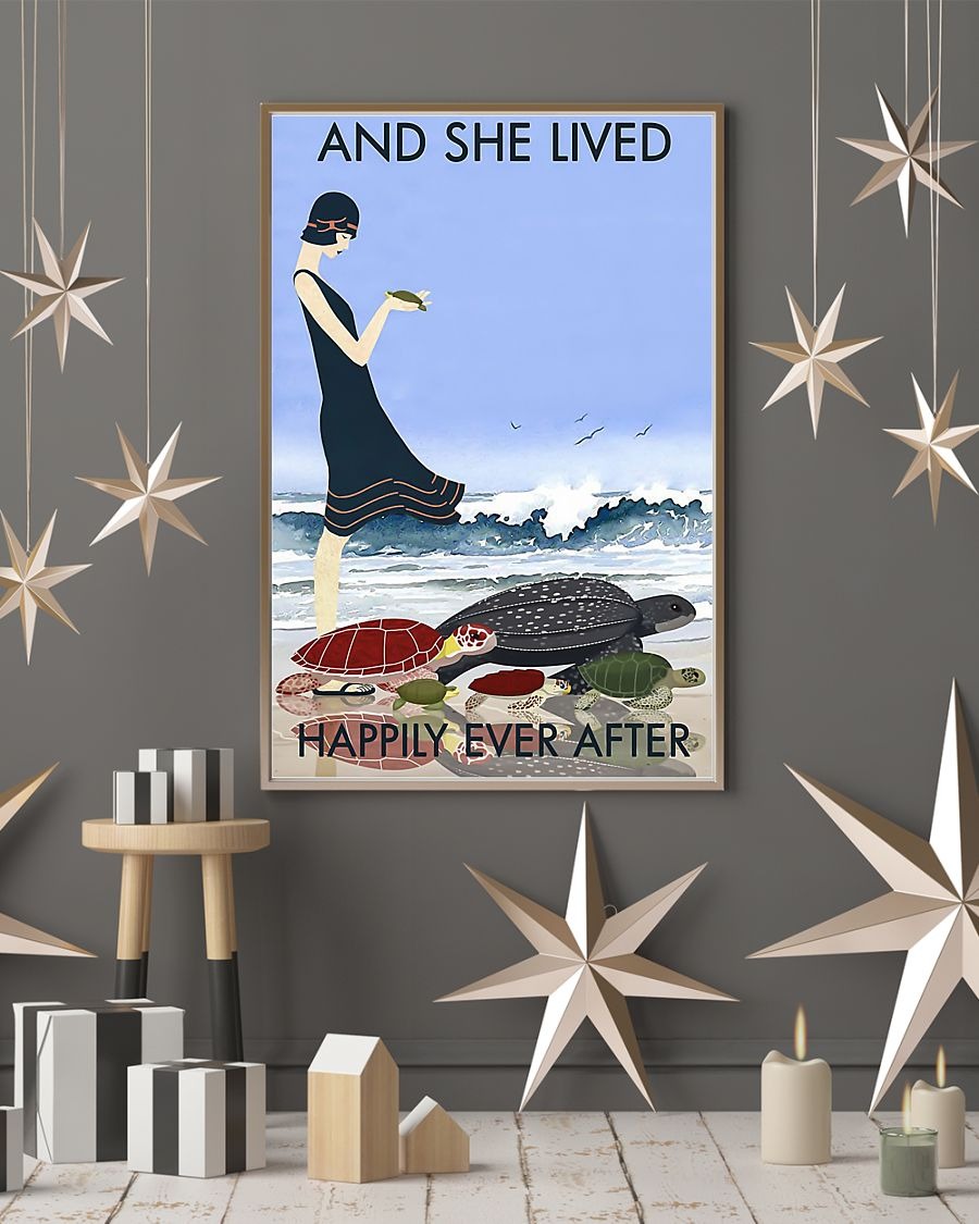 Turtle and she lived happily ever after poster 3