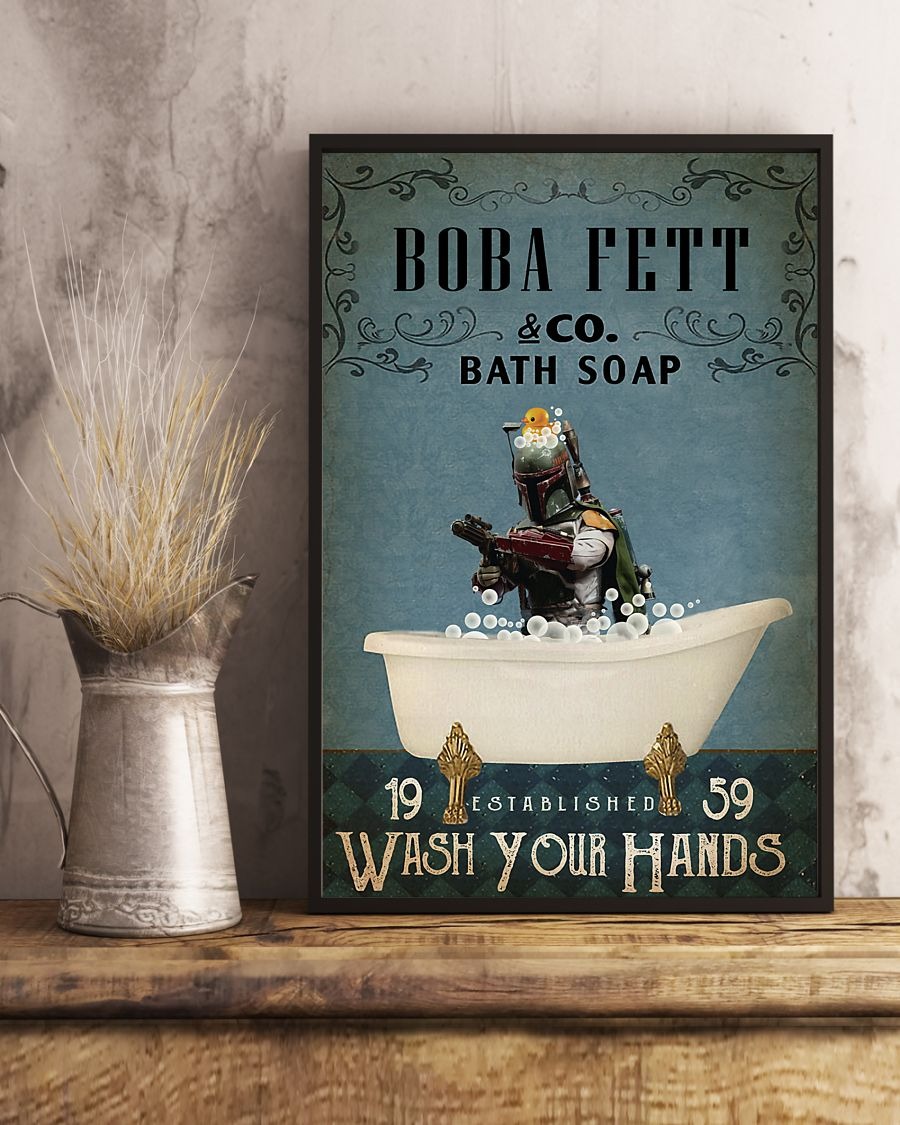 Boba fett co bath soap poster 3