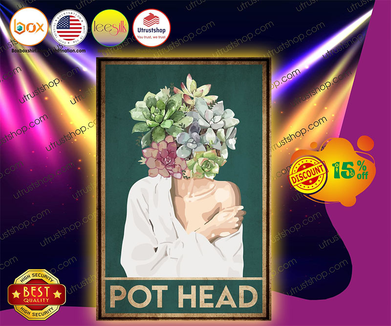 Garden pot head poster 5