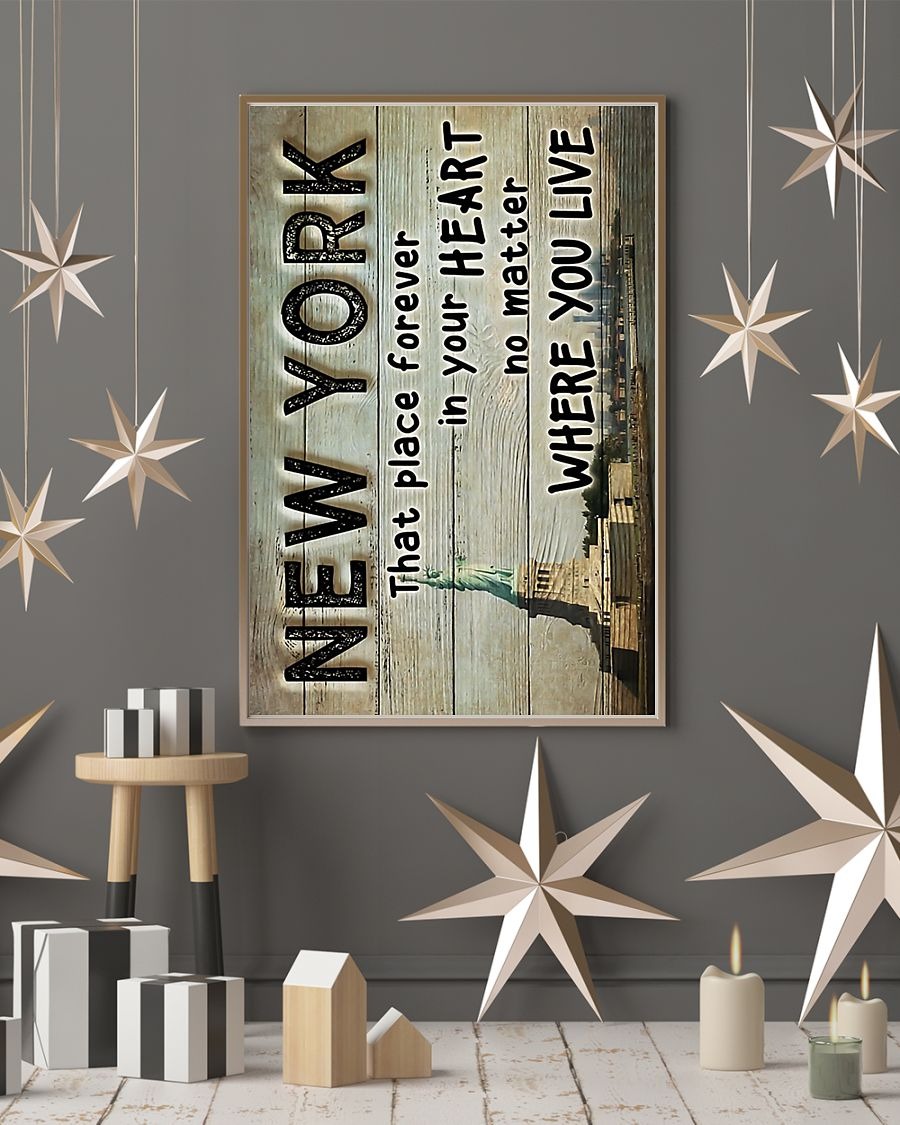 New York that place forever in your heart no matter where you live poster 7