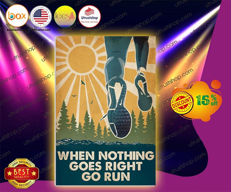 Running when nothing goes right go run poster 5