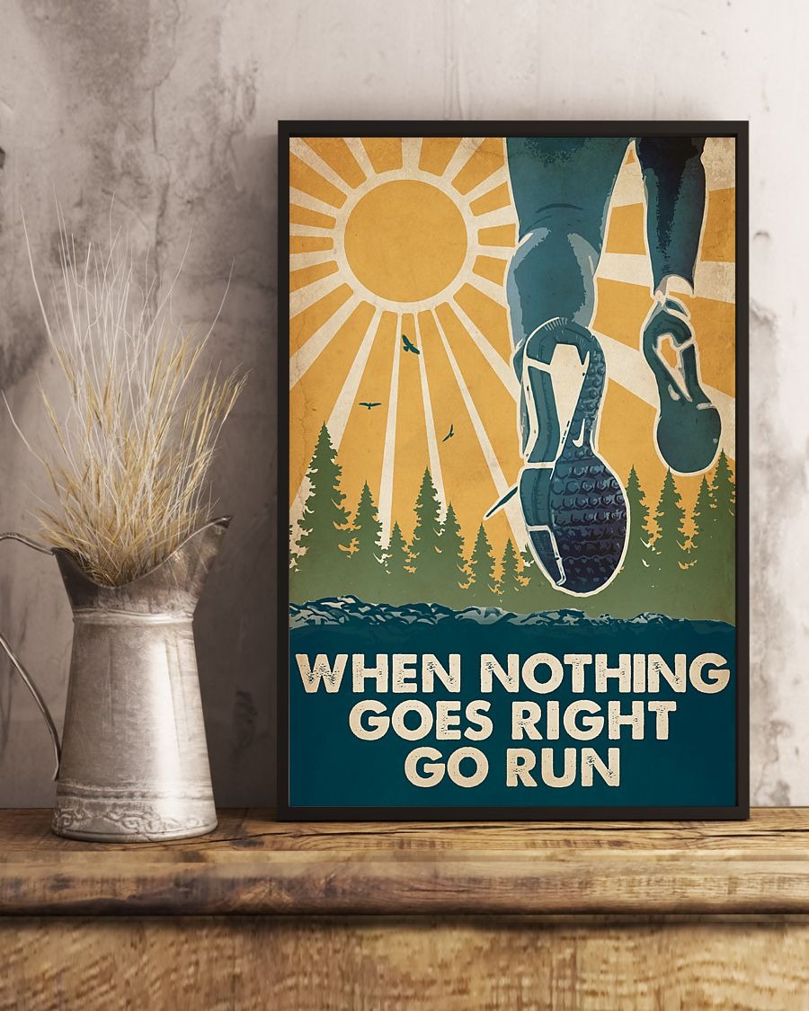 Running when nothing goes right go run poster 3