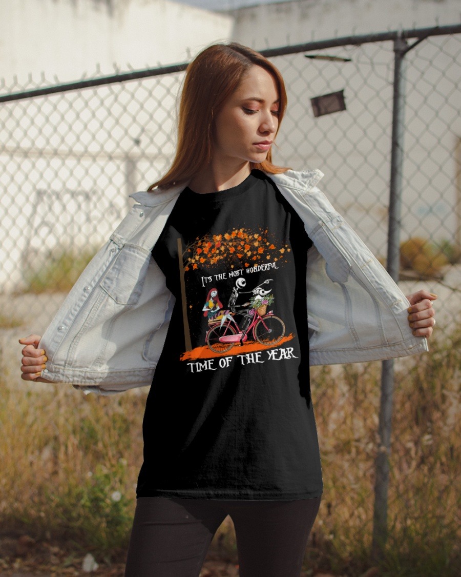 Jack Skellington and Sally it's the most wonderful time of the year shirt