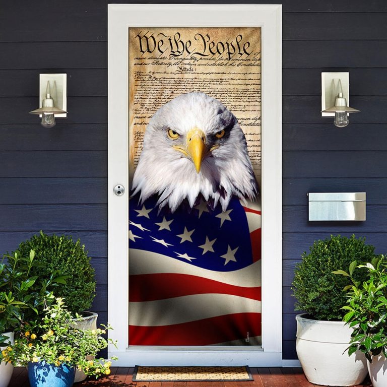 American eagle we the people door cover