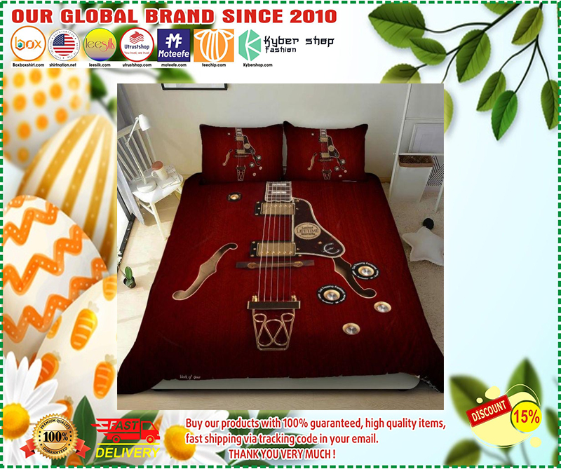 Electric guitar bedding set 2