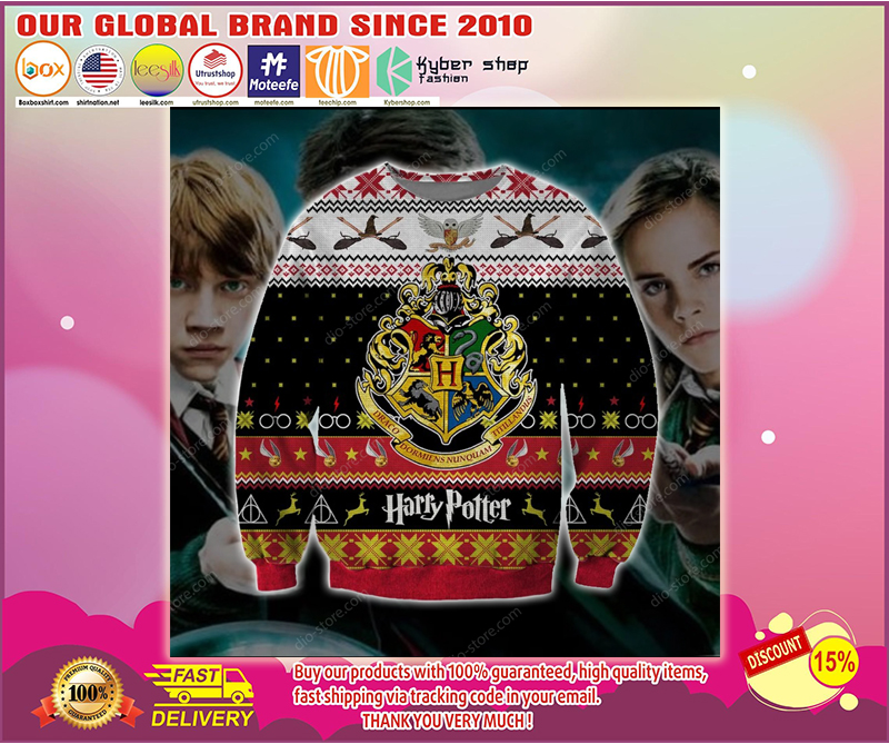 HARRY POTTER UGLY CHRISTMAS SWEATER 4