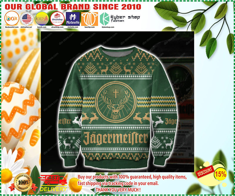 JAGERMEISTER UGLY CHRISTMAS SWEATER