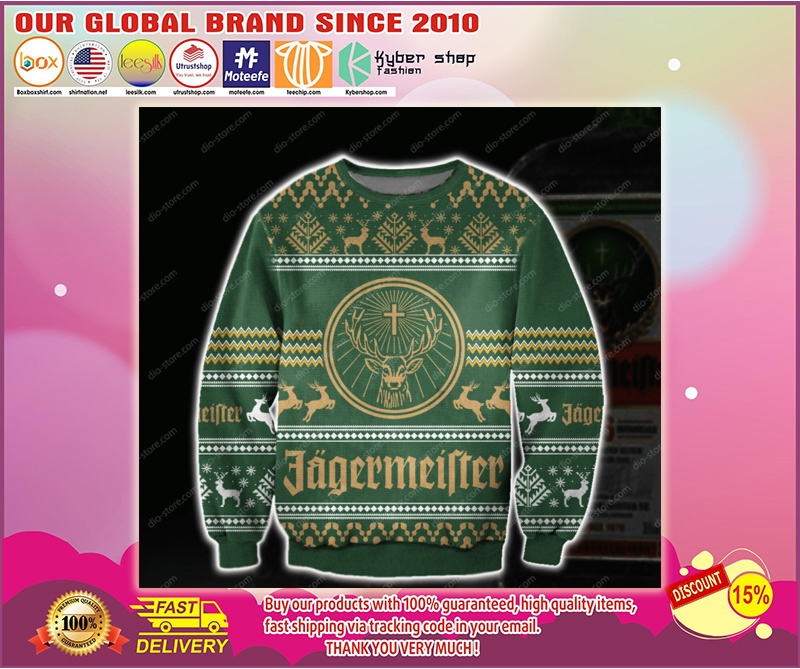 JAGERMEISTER UGLY CHRISTMAS SWEATER