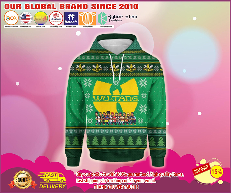 Wu-Tang clan all over print 3d hoodie 2