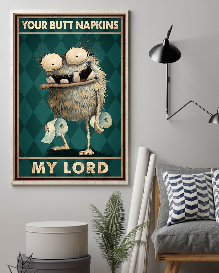 Your butt napkins my lord poster