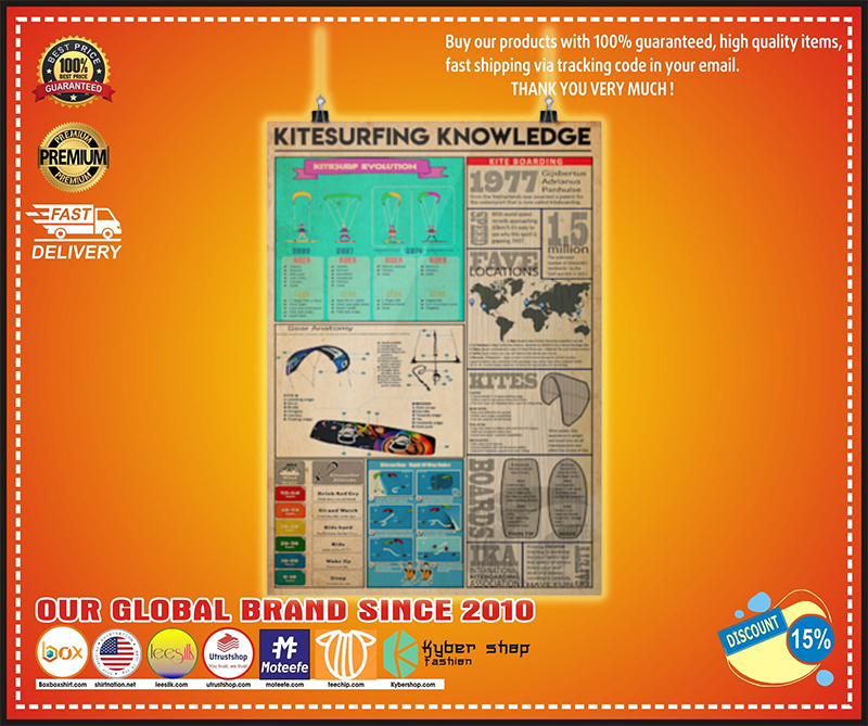 Kitesurfing knowledge poster