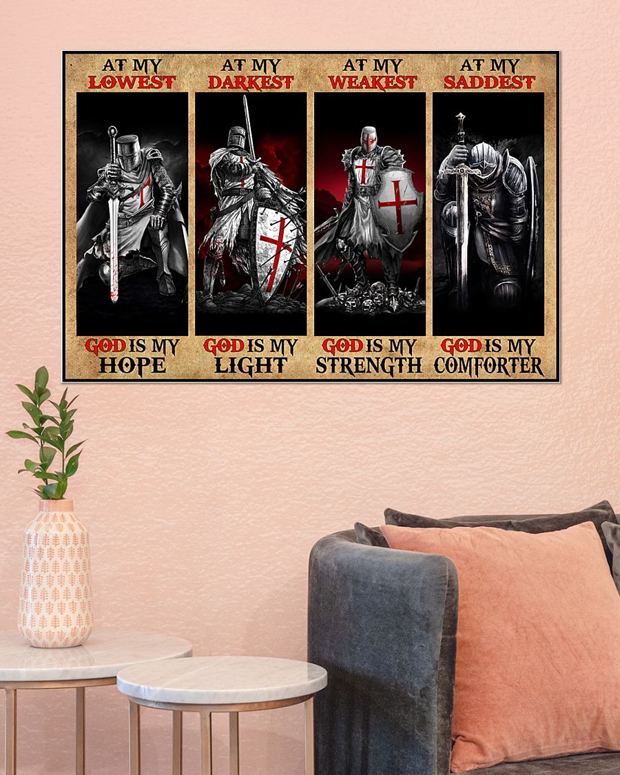 Knights at my lowest poster