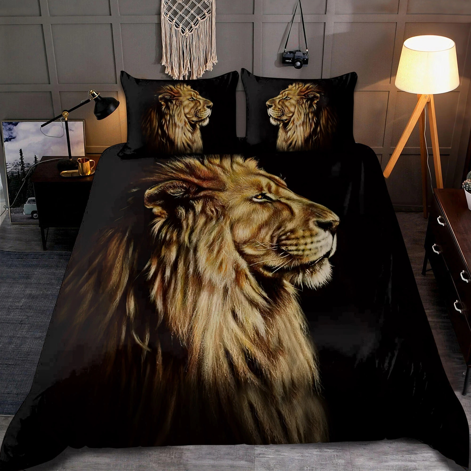 Lion the king 3d bedding set