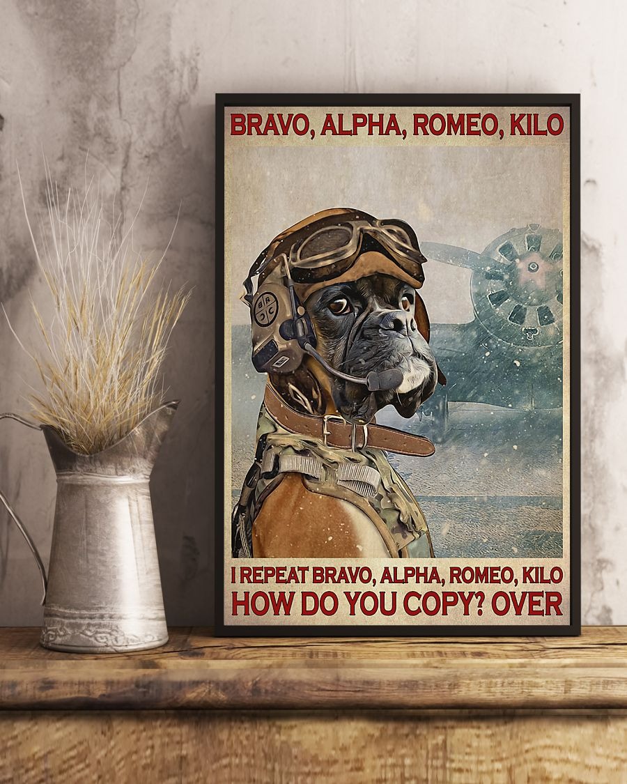 Pilot Bravo Alpha Romeo Kilo poster