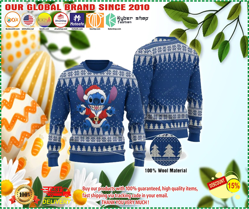 Stitch ugly christmas sweater