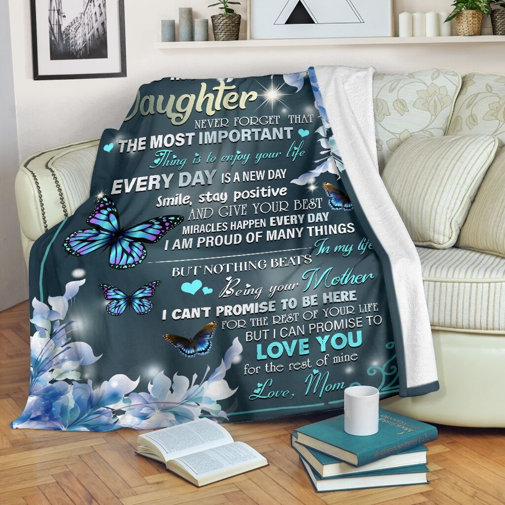 To my daughter I love you quilt