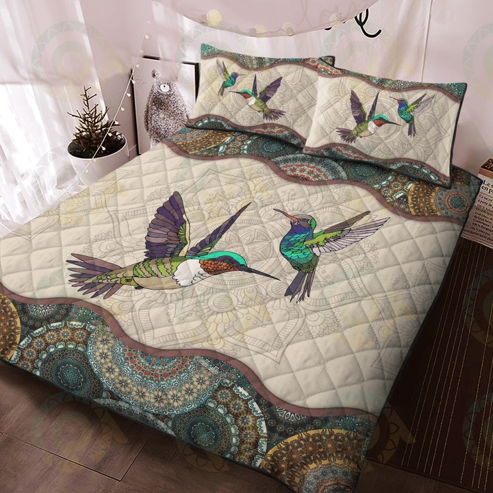 Humming bird bedding set 3