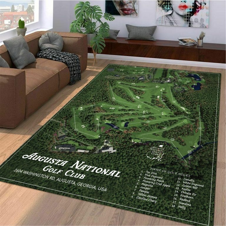 Augusta national golf club rug 3