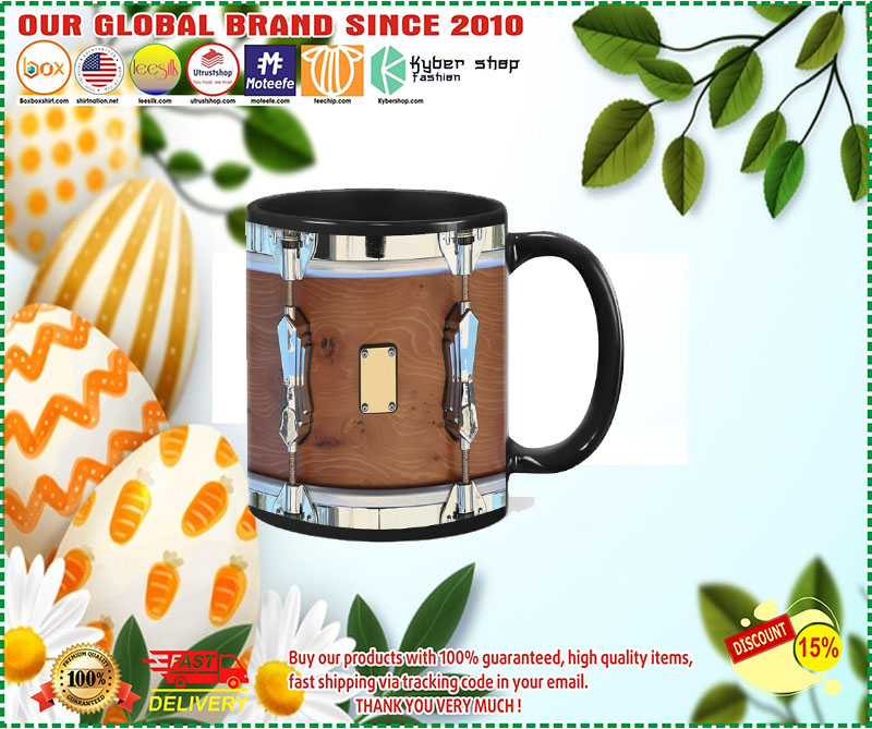 Brown drum mug 1 1