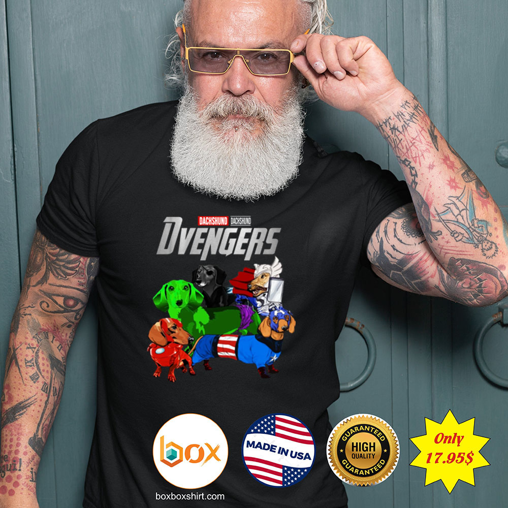 Dachsund Avengers Shirt3