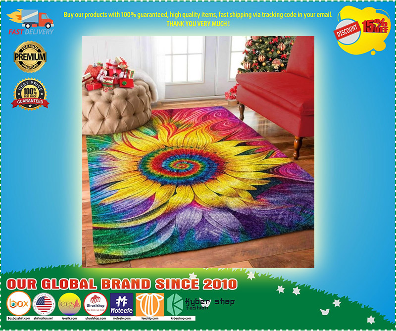 Hippie Sunflower rug 2
