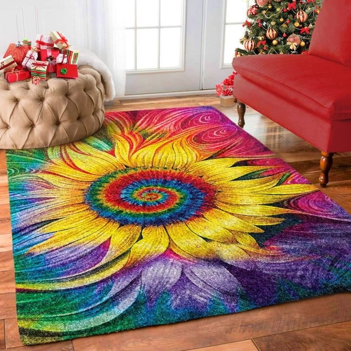 Hippie Sunflower rug