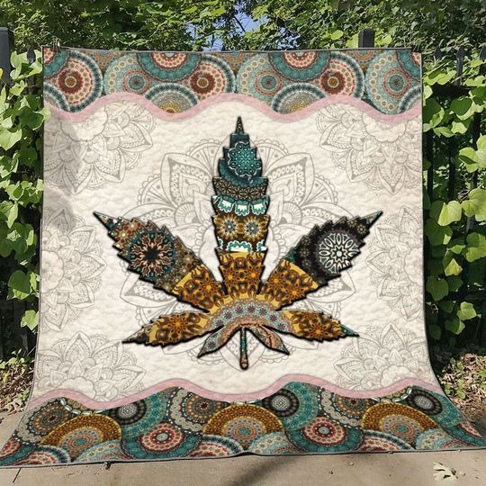 Mandala weed blanket