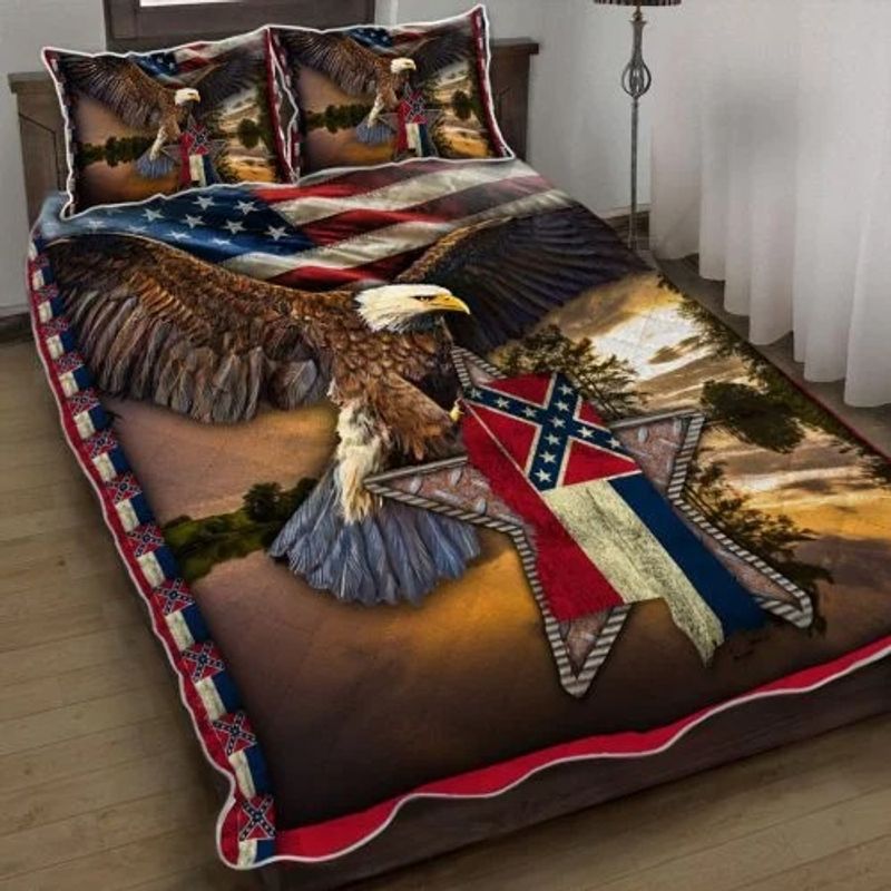 Mississippi eagle bedding set