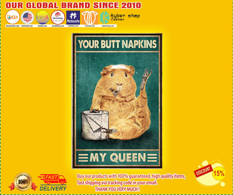 Mouse your butt napkins my Queen poster 2