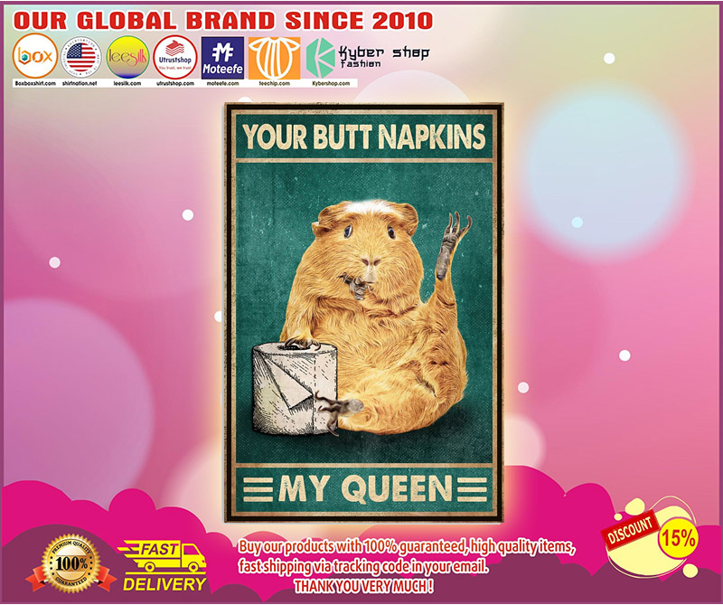 Mouse your butt napkins my Queen poster
