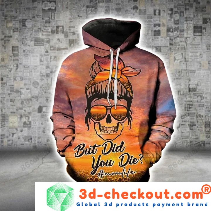 Skull but did you die 3D hoodie and legging