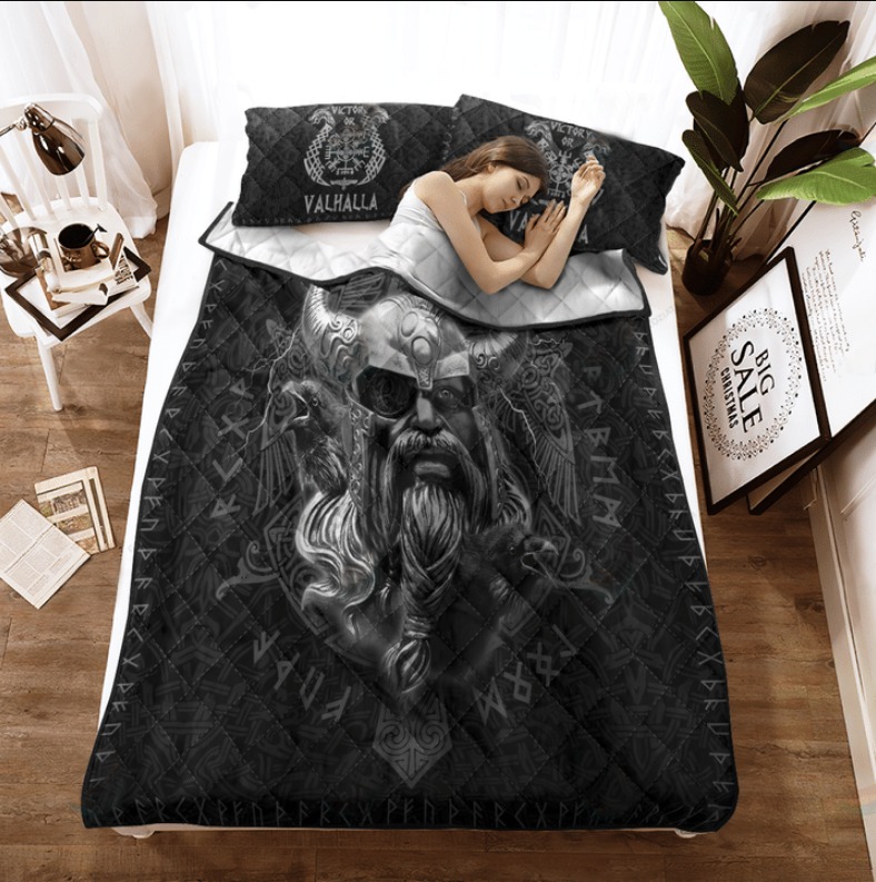 Viking Odin ragnarok bedding set