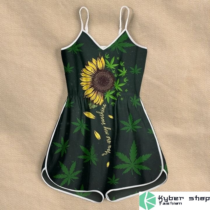 Weed you are my sunshine rompers
