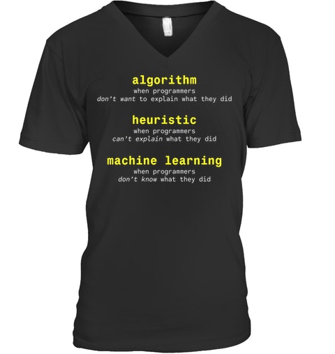 Algorithm Heuristic Machine Learning Shirt91