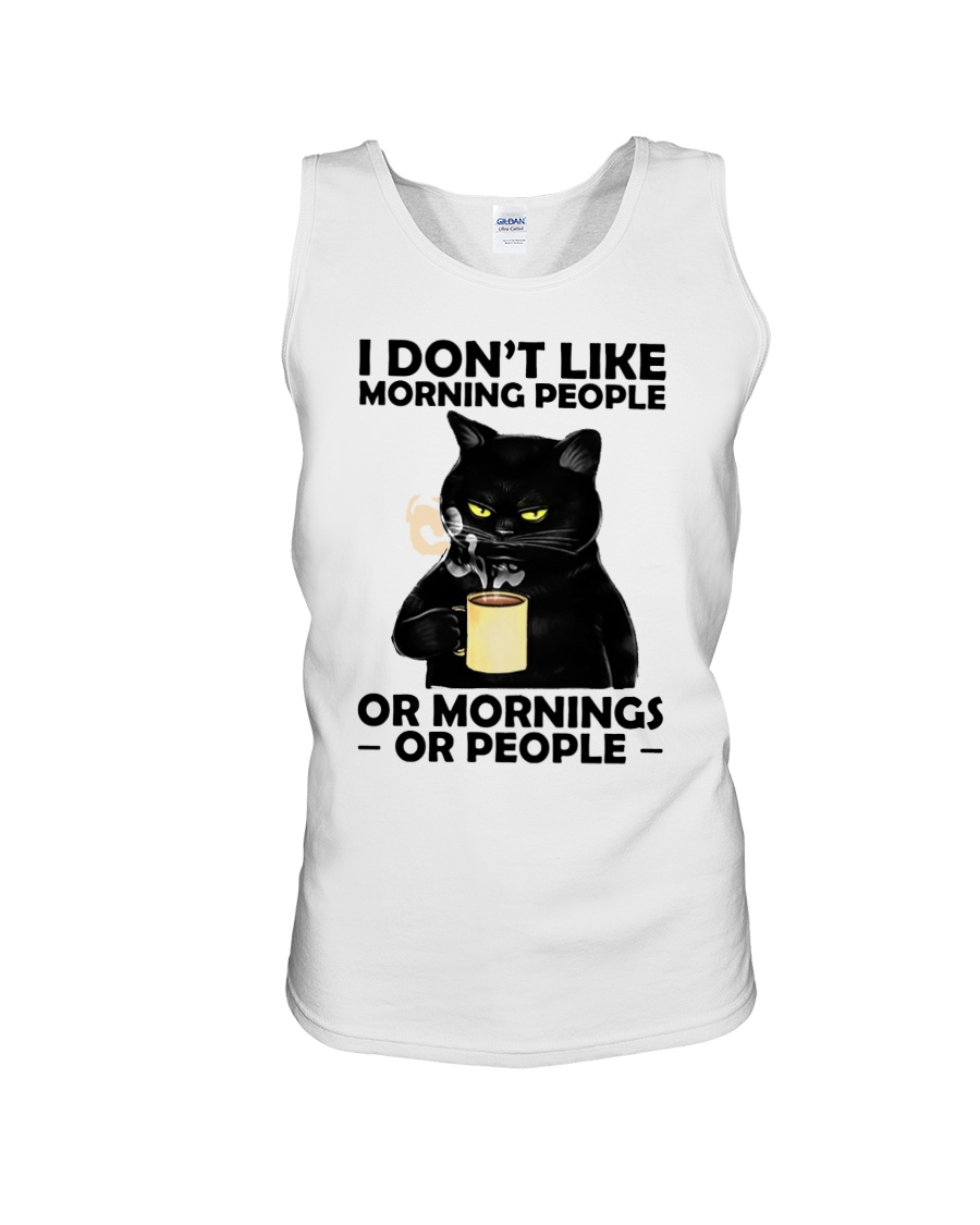 Cat I Dont Like Moring People Or Mornings Or People Shirt7