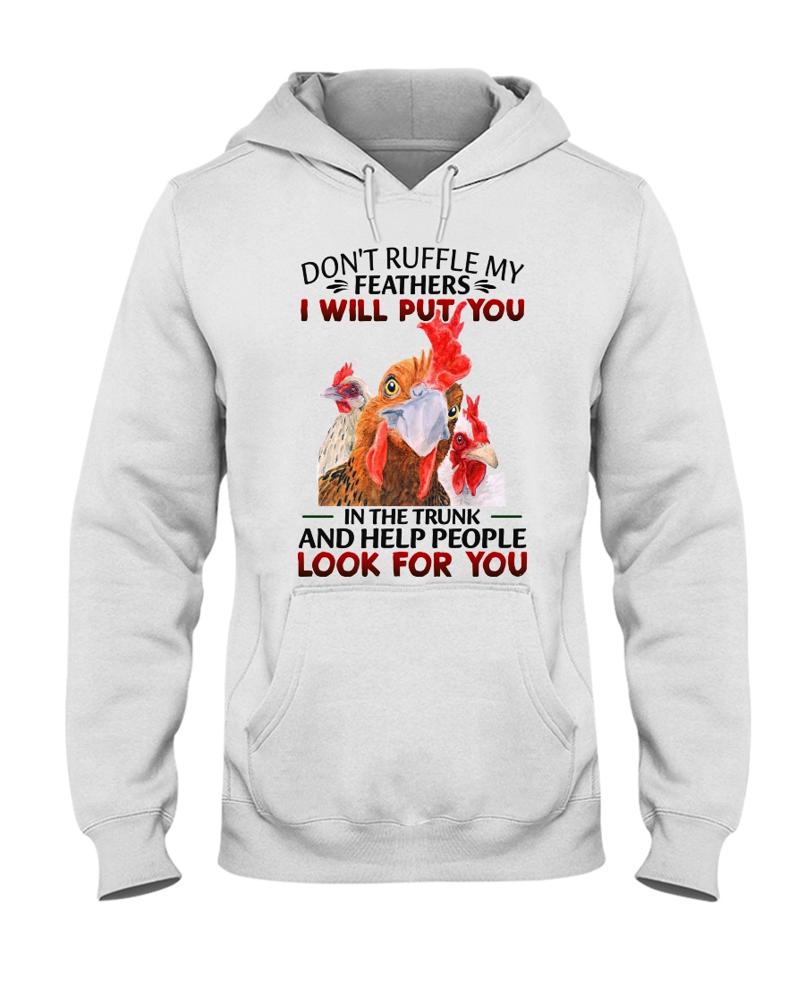 Chicken Dont ruffle my feathers Shirt5