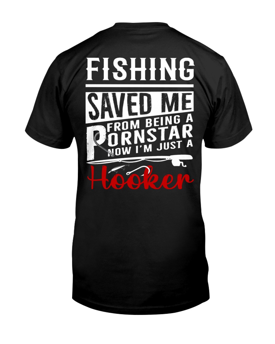 Fishing saved me T shirt