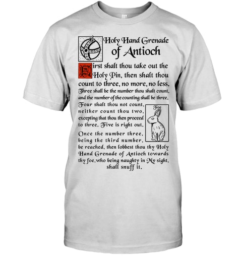 Holy Hand Grenade Of Antioch Shirt