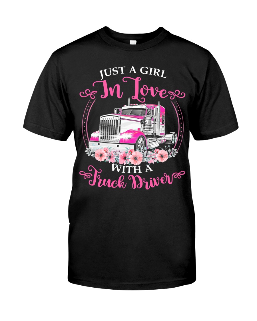 Just a Girl in Love with a Truck Driver Shirth