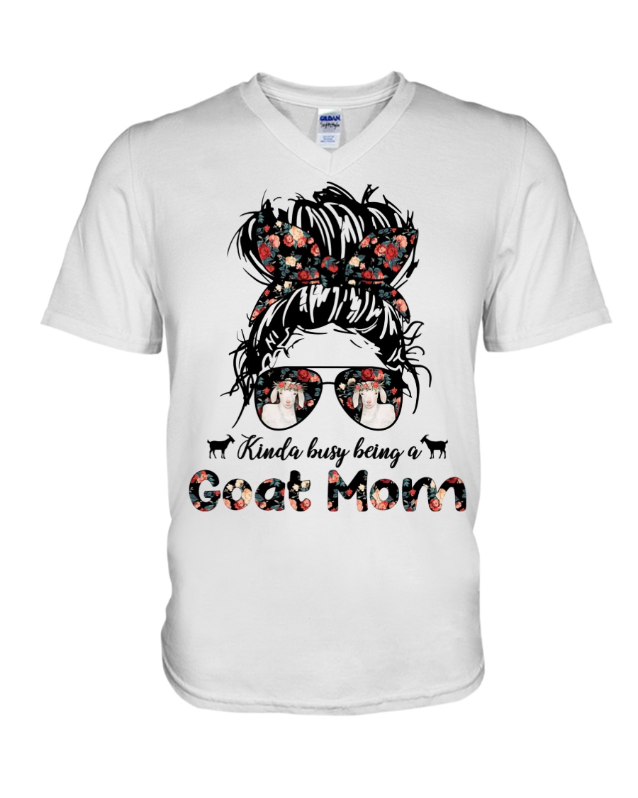 Kinda Busy Being A Goat Mom Shirt 8