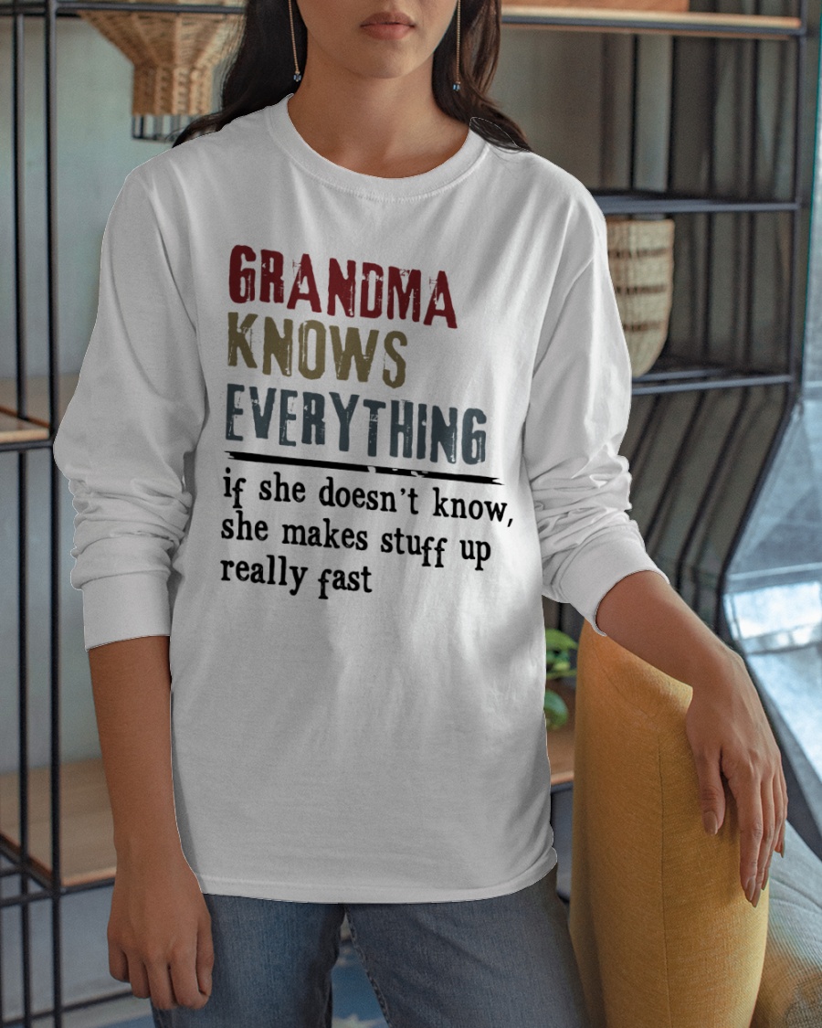 Magic Grandma Know Everything Shirt9