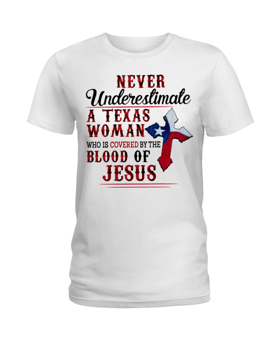 Never underestimate a Texas Woman Shirt3