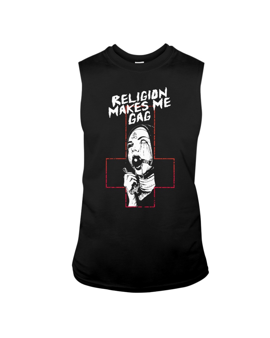 Religion Makes Me Gag Shirt3