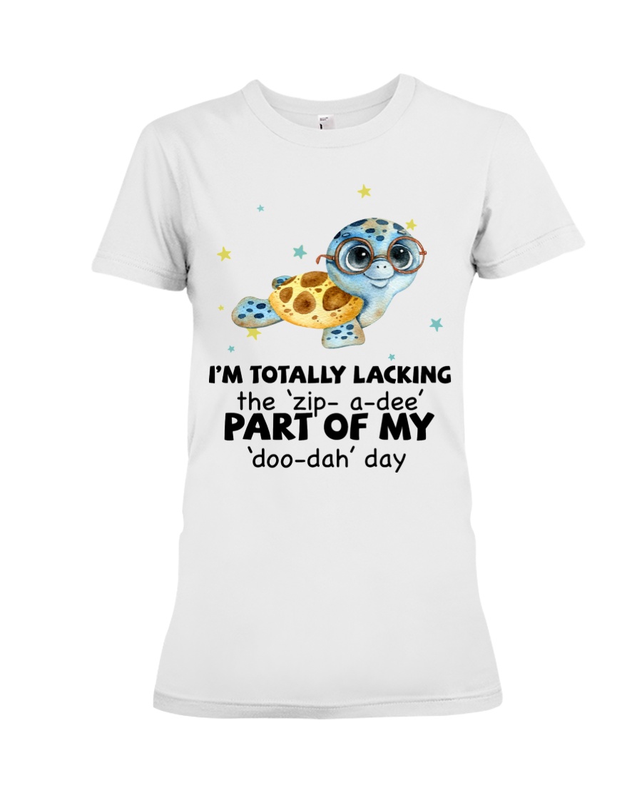 Turtle Im Totally Lacking Part of My Day Shirt1