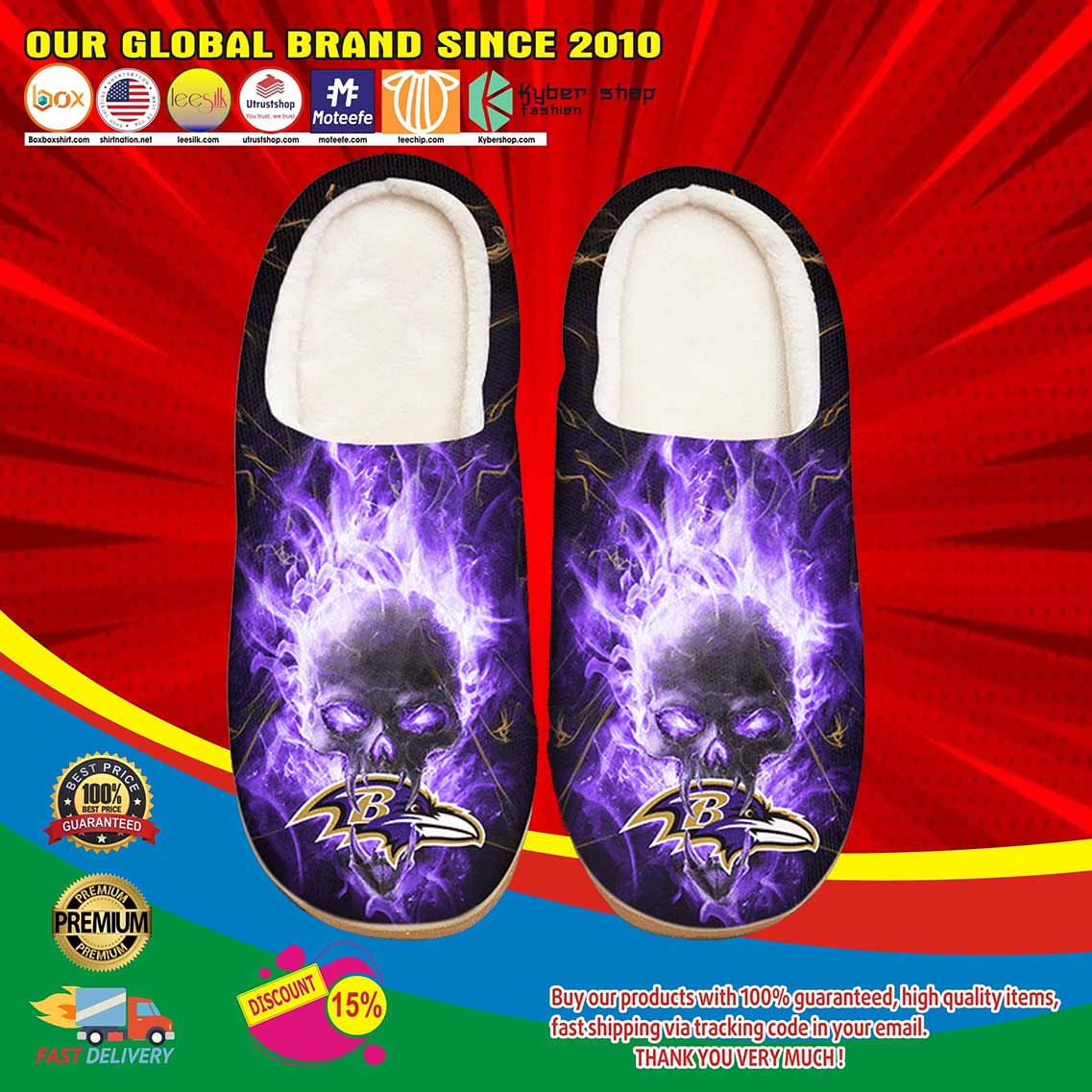 Baltimore Ravens Custom Shoes Slippers 1