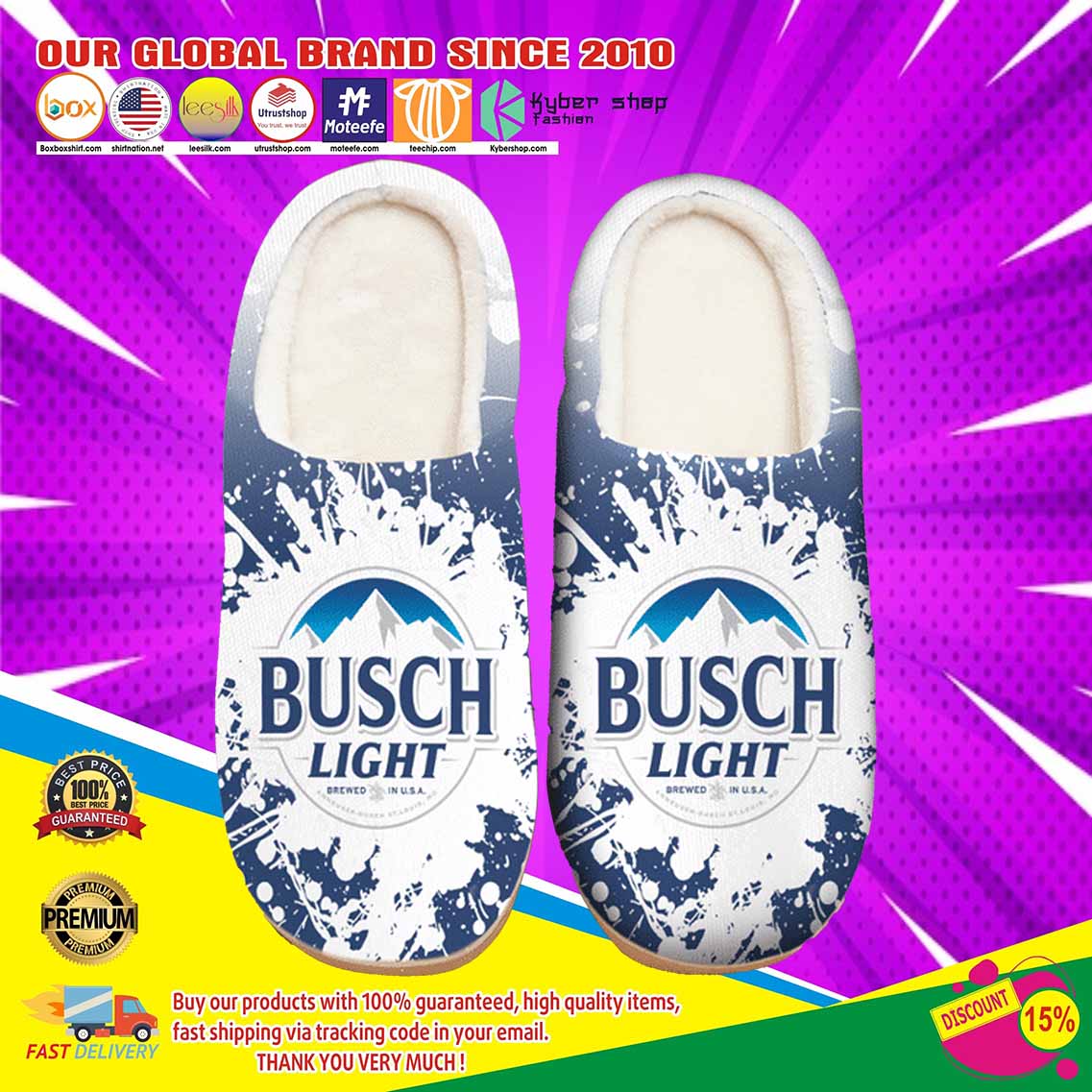Busch Light Beer Shoes Slippers 5