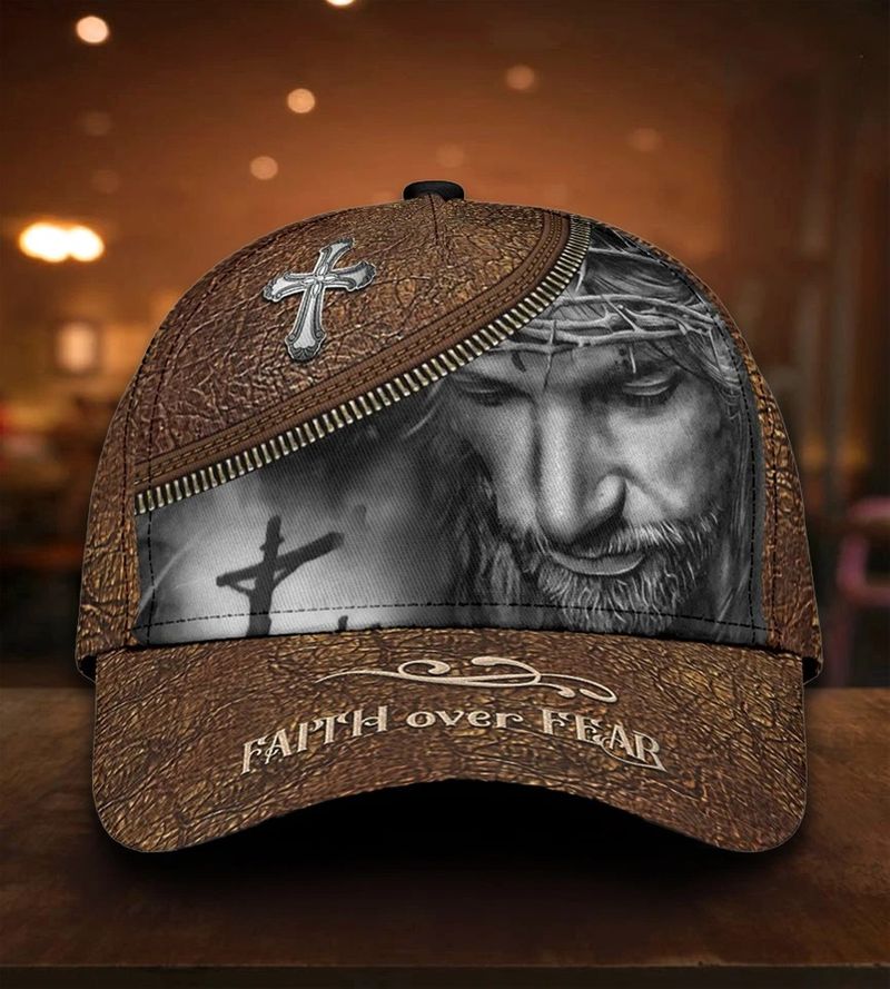 Cross faith over fear cap