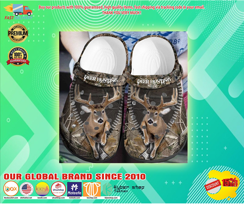 Deer hunting crocs shoes crocband 2